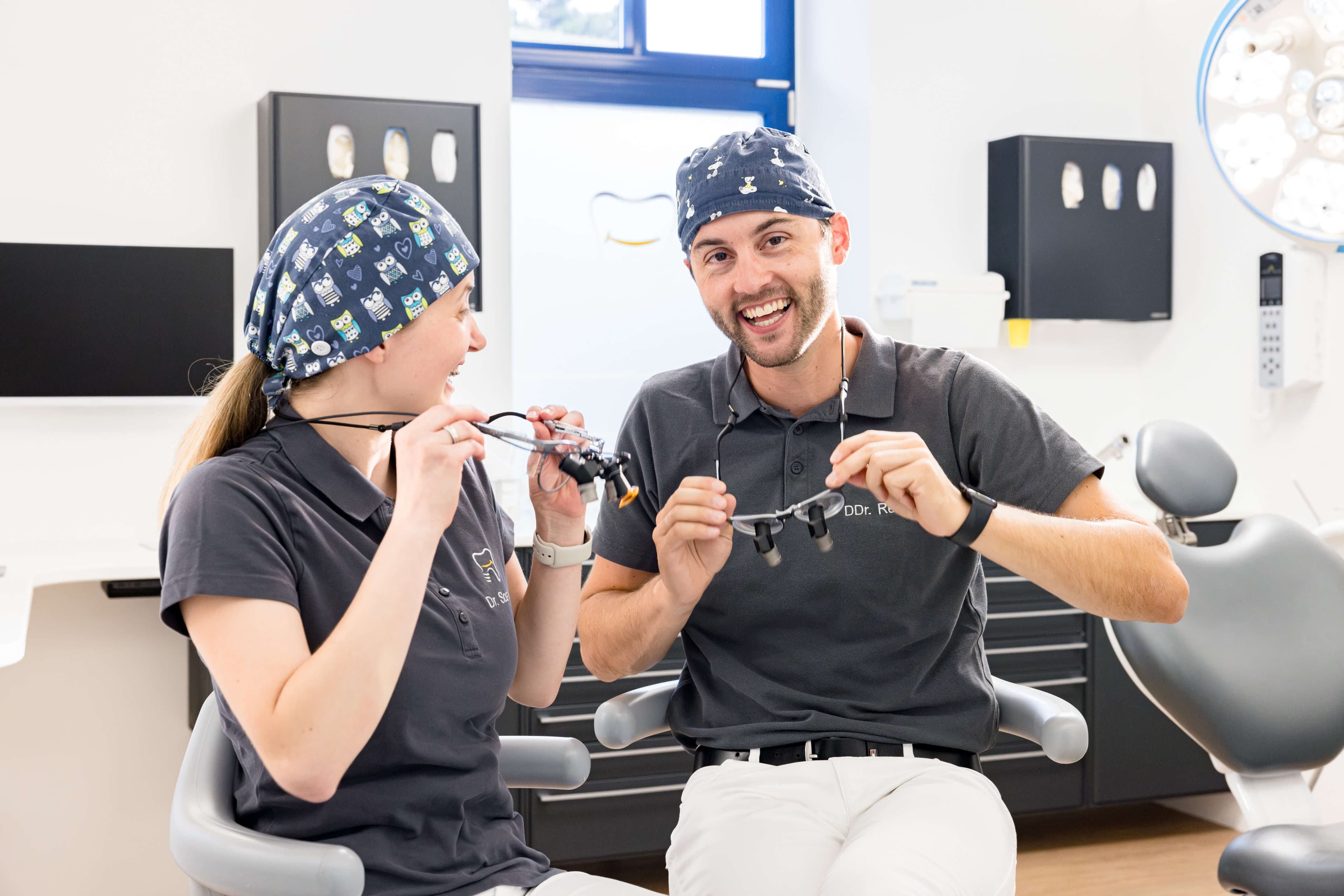Dr. Manuel Reinisch bei der Arbeit